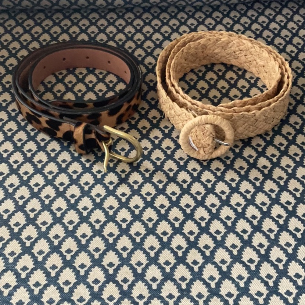 JCrew belt bundle